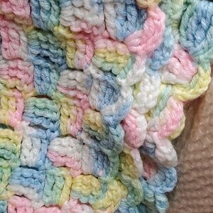 Hand Knit‎ Blanket